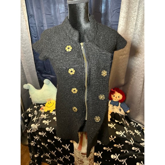 Free People Women's Vest Long Sweater Boucle Top - Picture 5 of 5